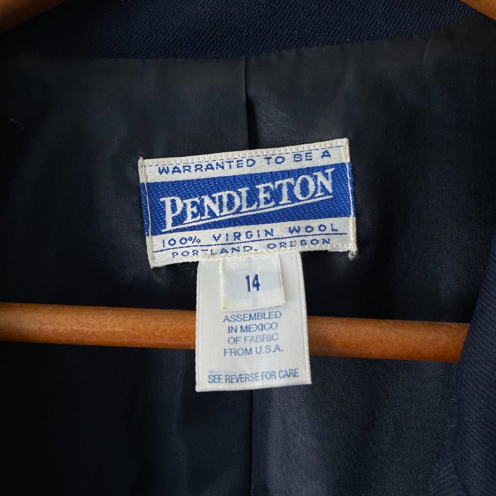 Vintage Pendleton Wool Jacket / Blazer - image 5
